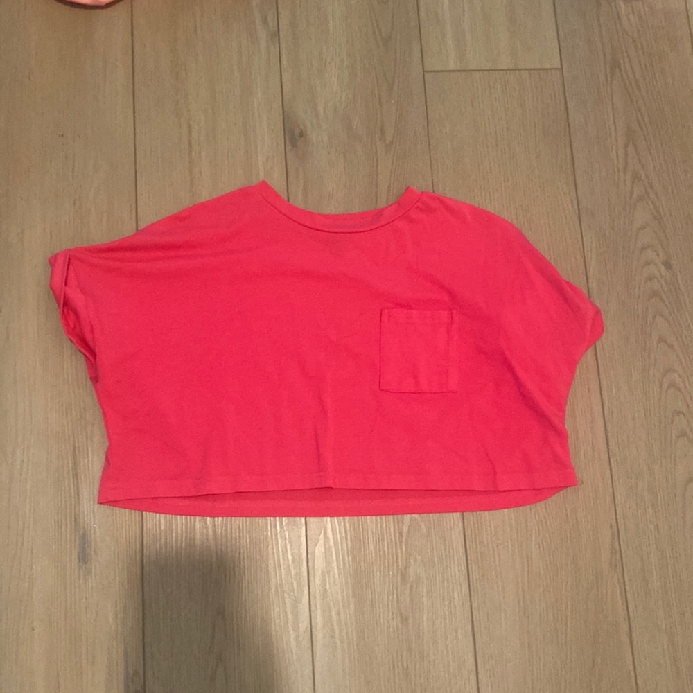 Pink Crop Top